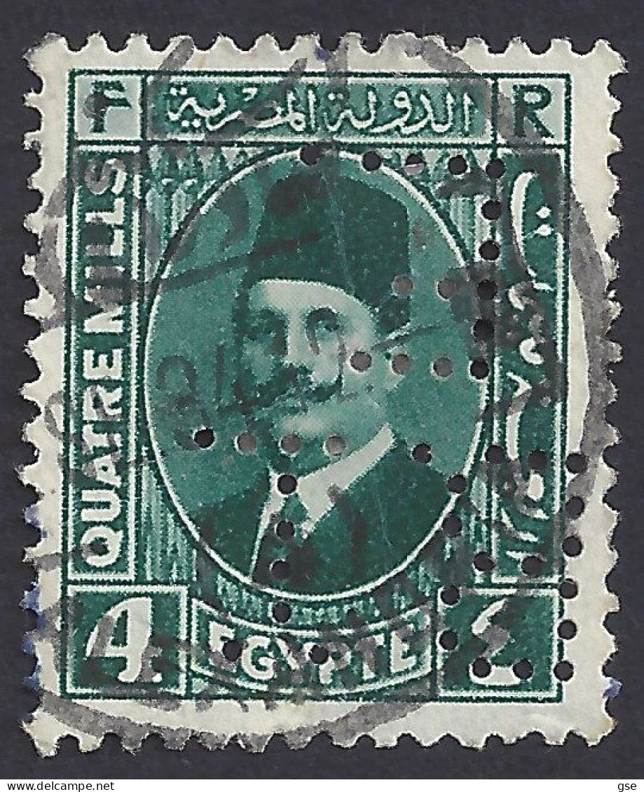 EGITTO 1927-32 - Yvert 121° (perforato) - Fouad I | - Gebraucht