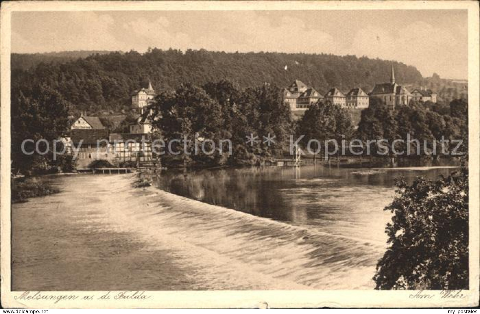 42127206 Melsungen Fulda Am Wehr Adelshausen - Melsungen