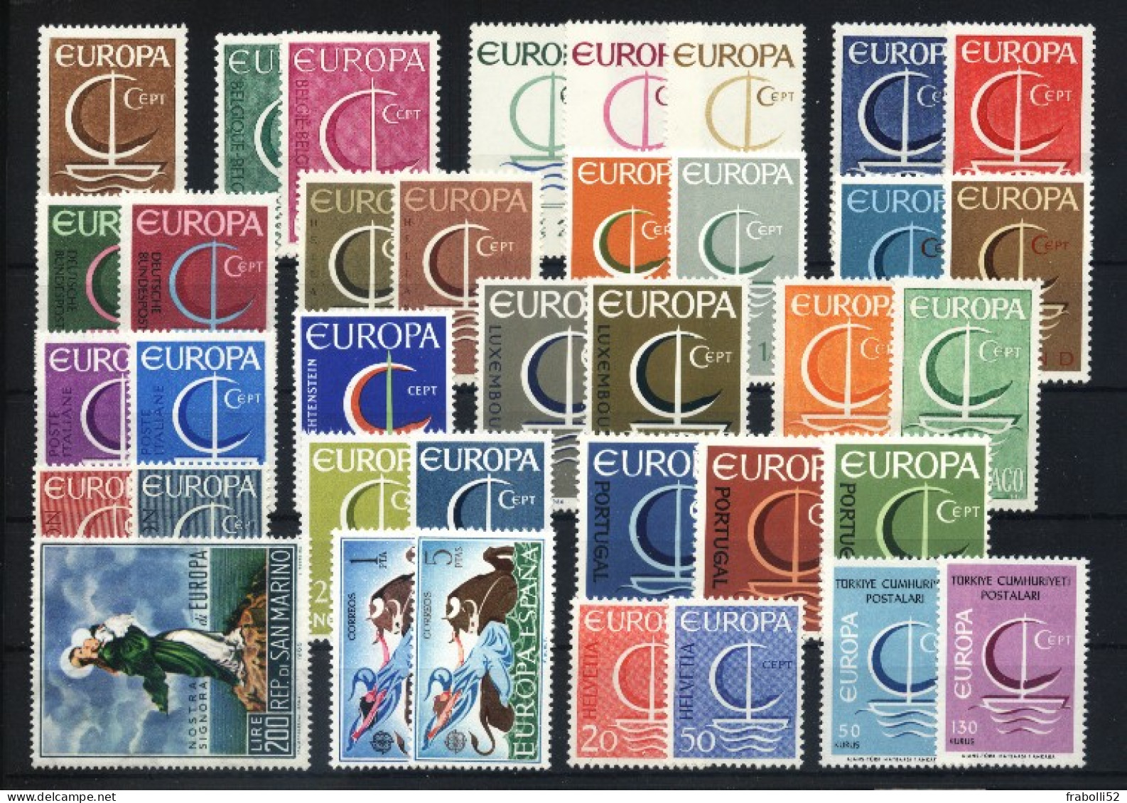 Idea Europea Nuovi :  1966  Annata Completa - 1966