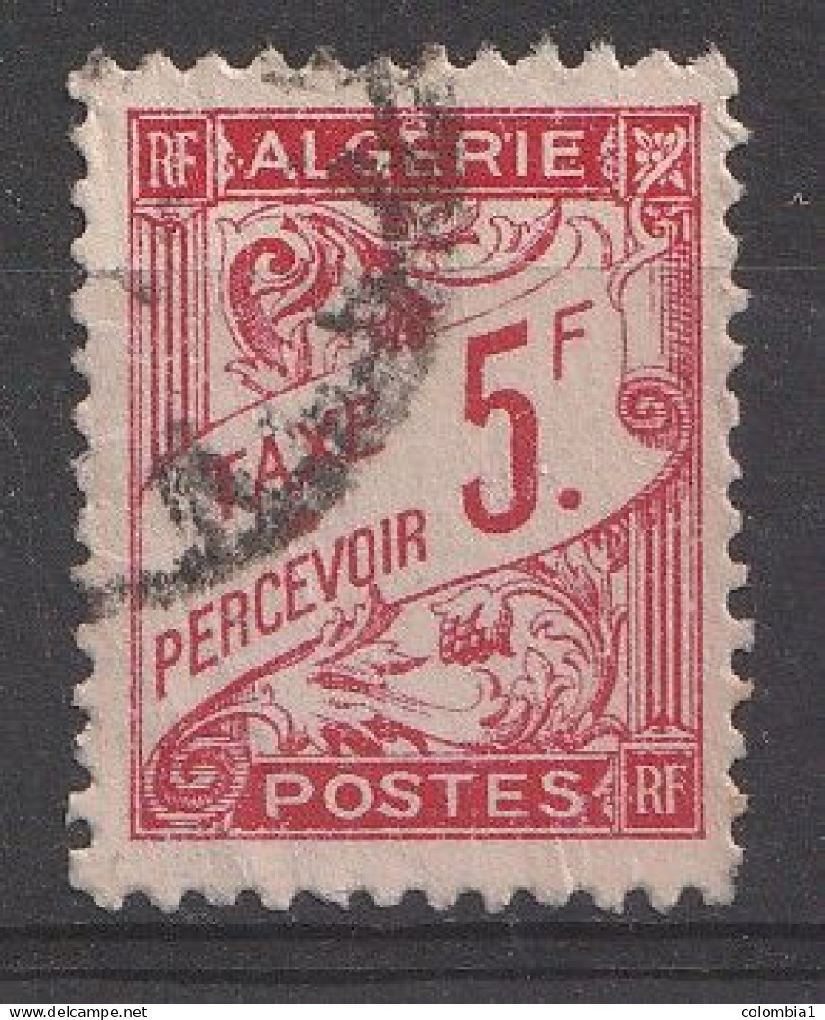 ALGERIE YT TAXE 31   Oblitéré - Timbres-taxe