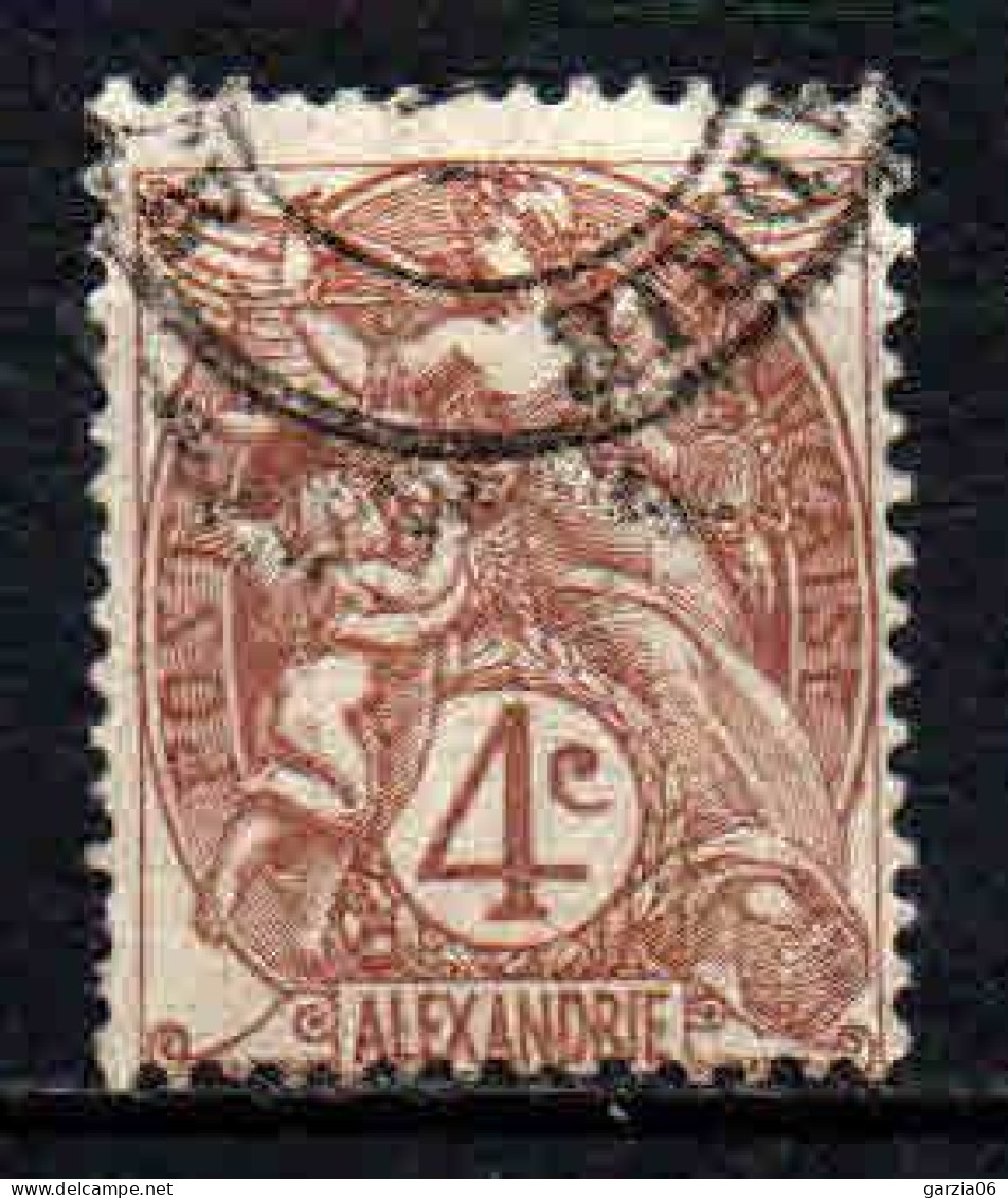 Alexandrie - 1902 -  Type De France   -  N° 22 - Oblit - Used - Used Stamps