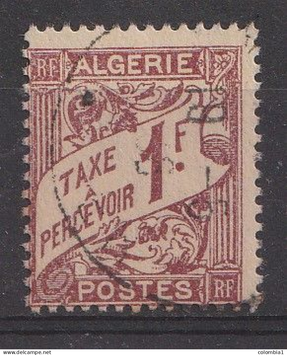 ALGERIE YT TAXE 9 Oblitéré - Timbres-taxe