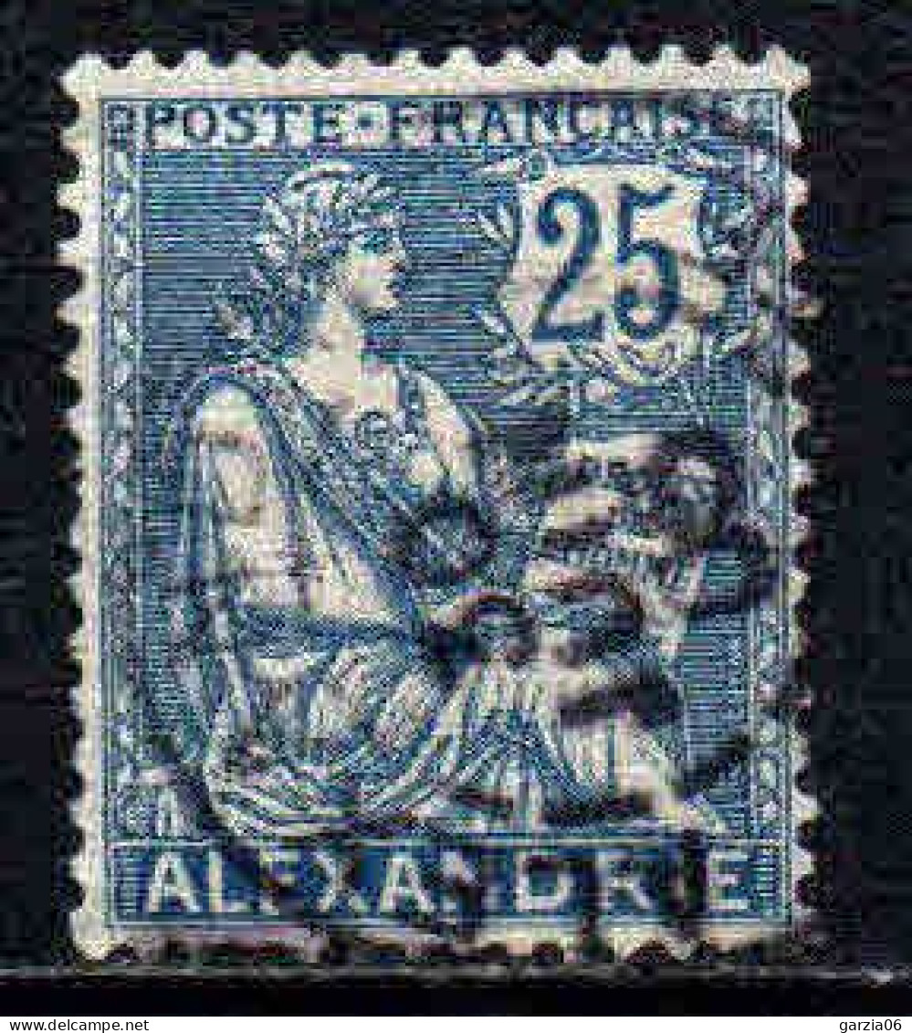 Alexandrie - 1902 -  Type De France   -  N° 27 - Oblit - Used - Used Stamps