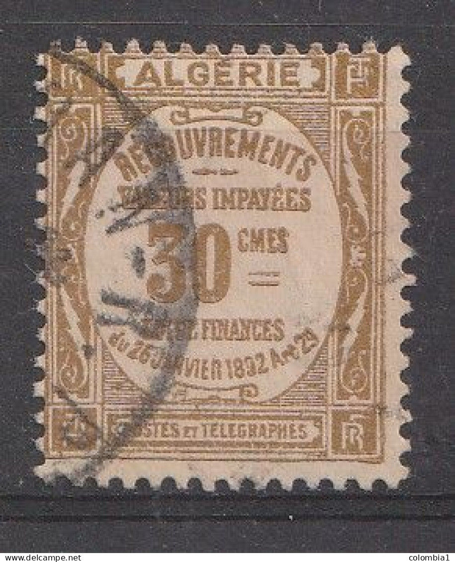 ALGERIE YT TAXE 17 Oblitéré - Timbres-taxe