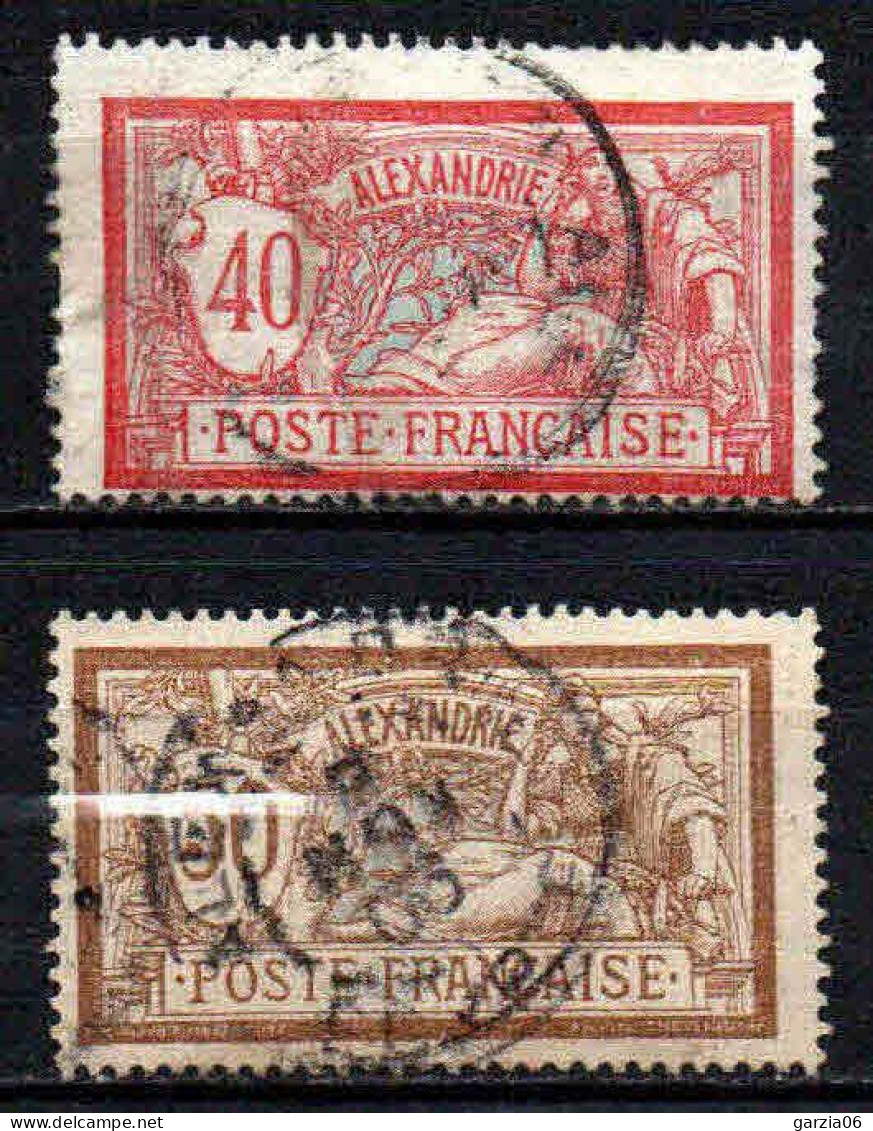 Alexandrie - 1902 -  Type Merson  -  N° 29/30 - Oblit - Used - Gebraucht