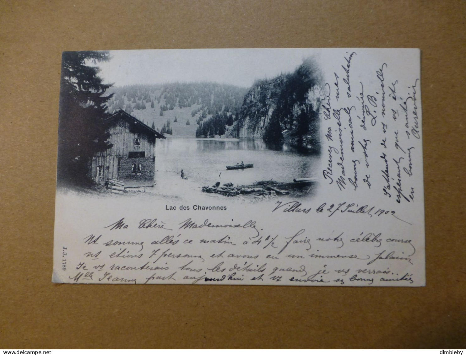 Lac Des Chavonnes  - Chesieres 1902  (9979) - Ormont-Dessous