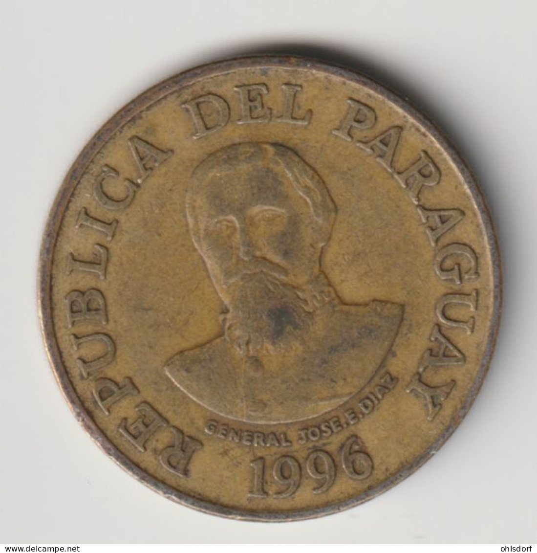 PARAGUAY 1996: 100 Guaranies, KM 177a - Paraguay