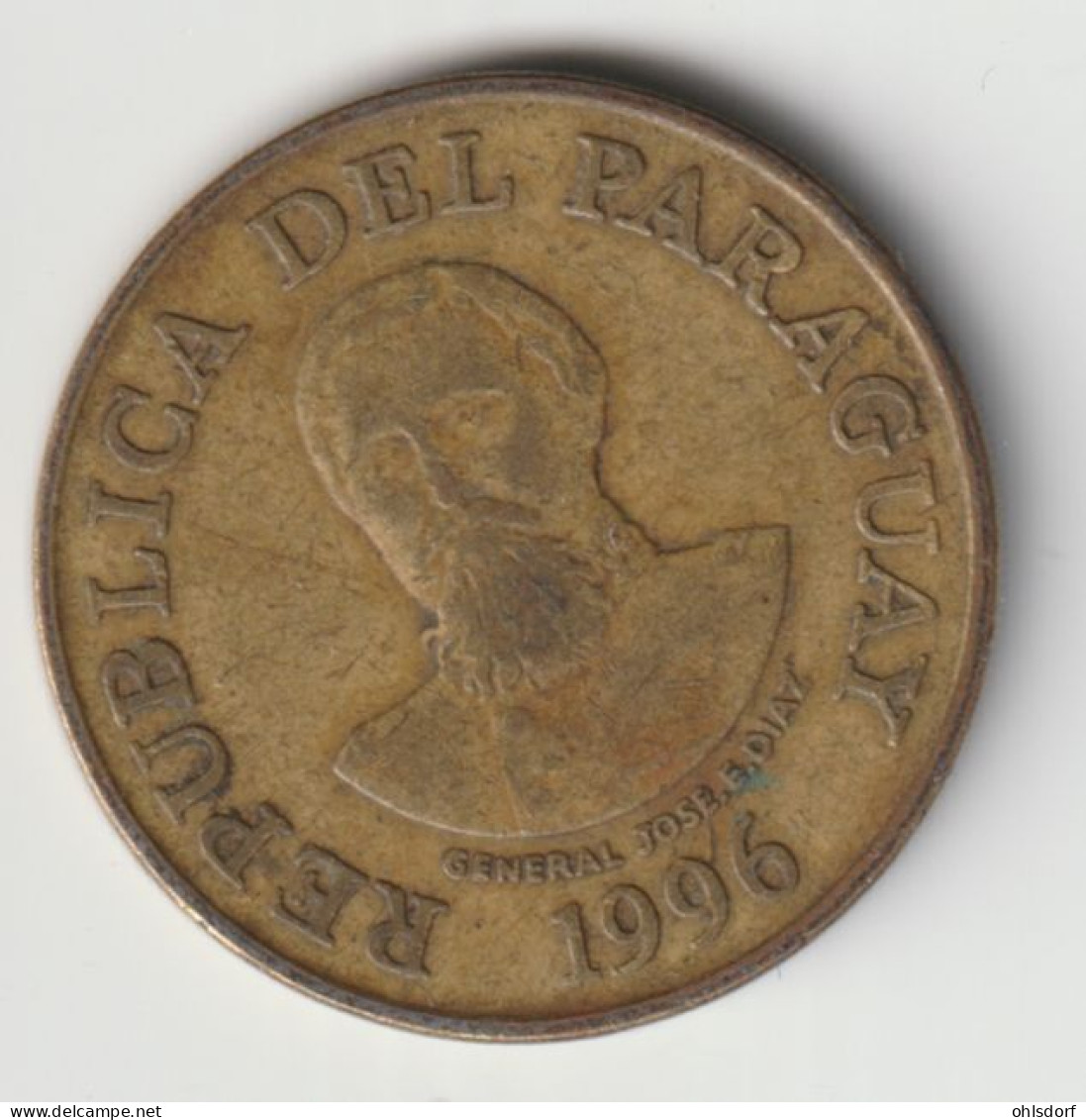 PARAGUAY 1996: 100 Guaranies, KM 177a - Paraguay