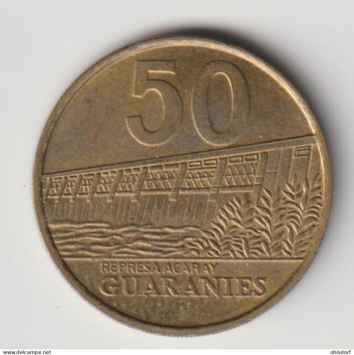 PARAGUAY 1998: 50 Guaranies, KM 191a - Paraguay