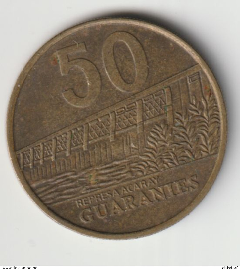 PARAGUAY 1998: 50 Guaranies, KM 191a - Paraguay