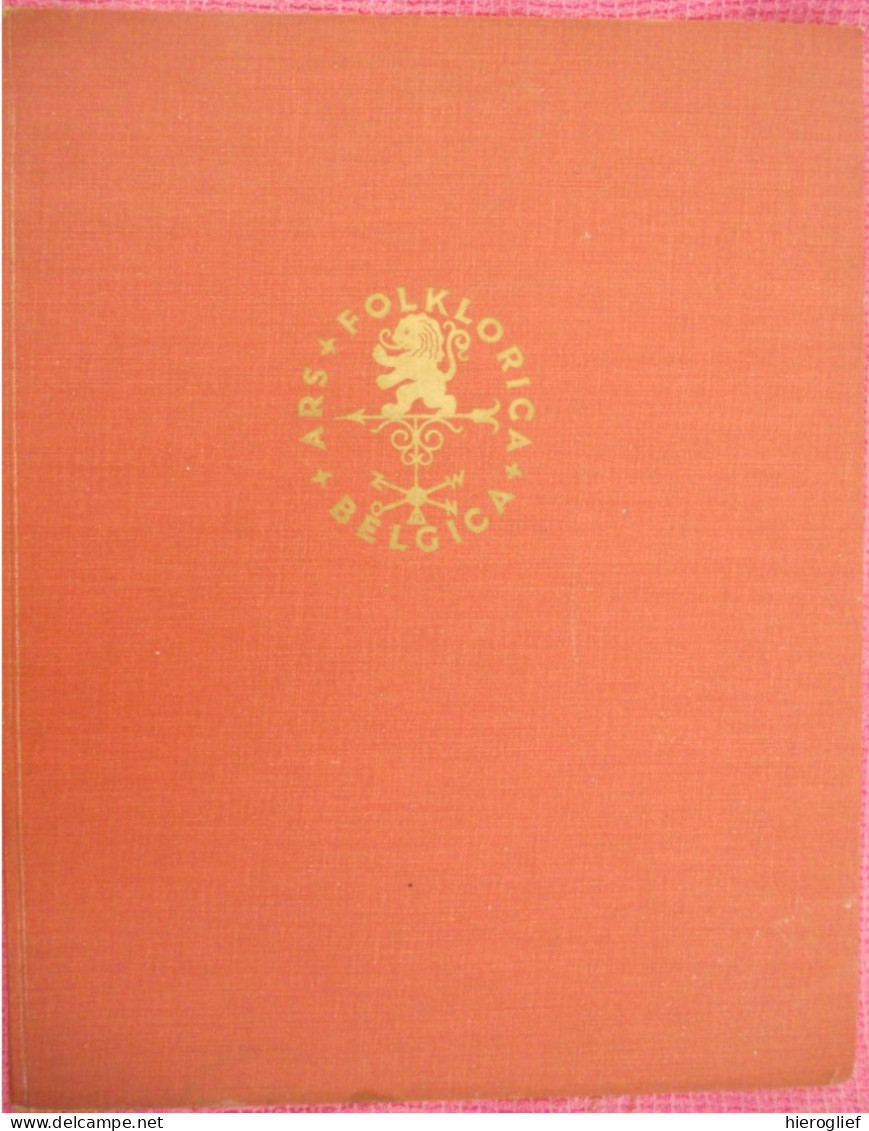 ARS FOLKLORICA BELGICA Olv Prof. P. De Keyser ° En + Gent Kunst Folklore België Volkskunst Heemkunde Volkskunde - Historia