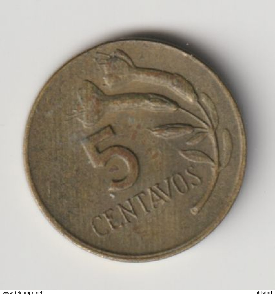 PERU 1969: 5 Centavos, KM 244 - Peru