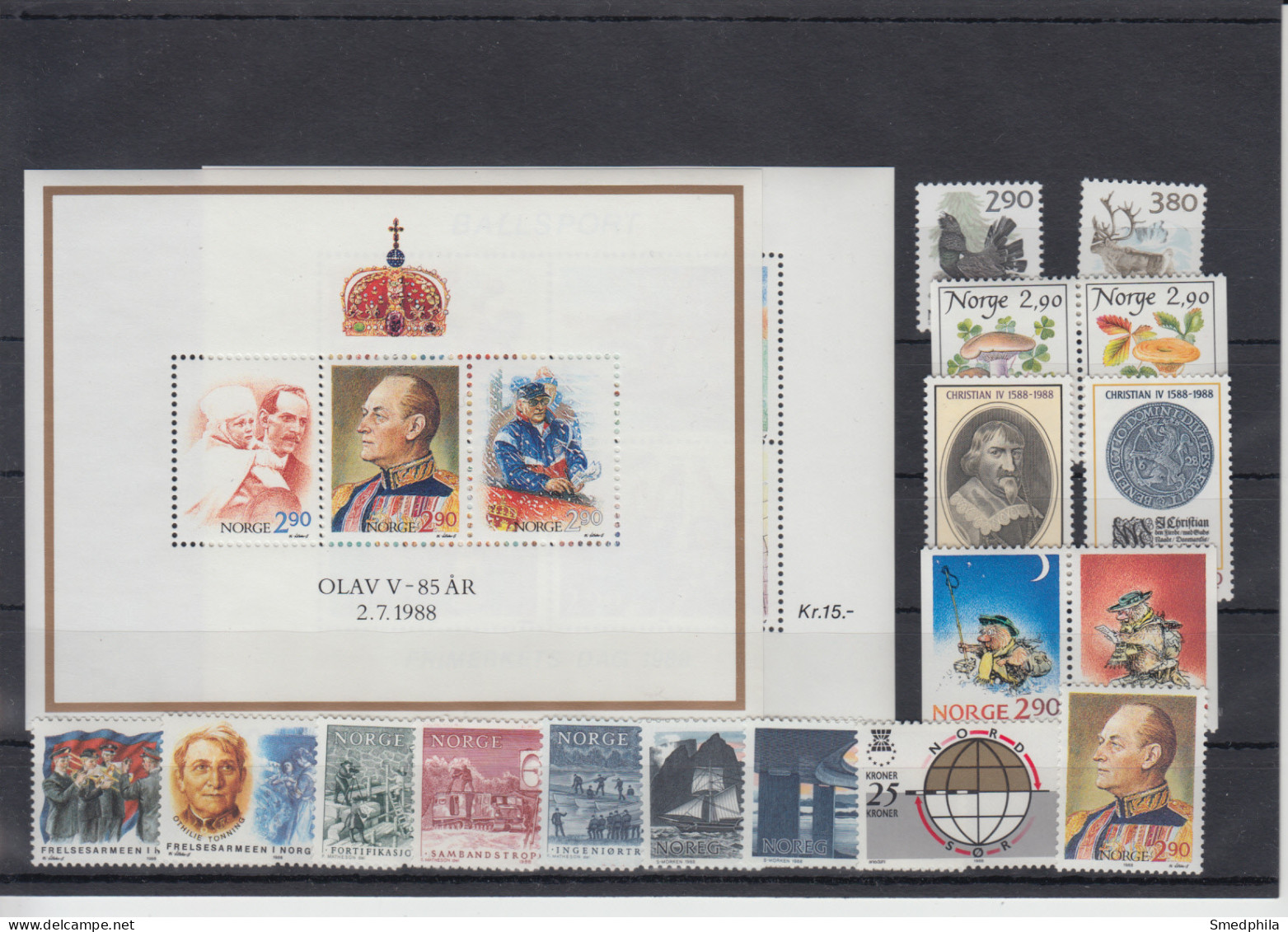 Norway 1988 - Full Year MNH ** - Años Completos