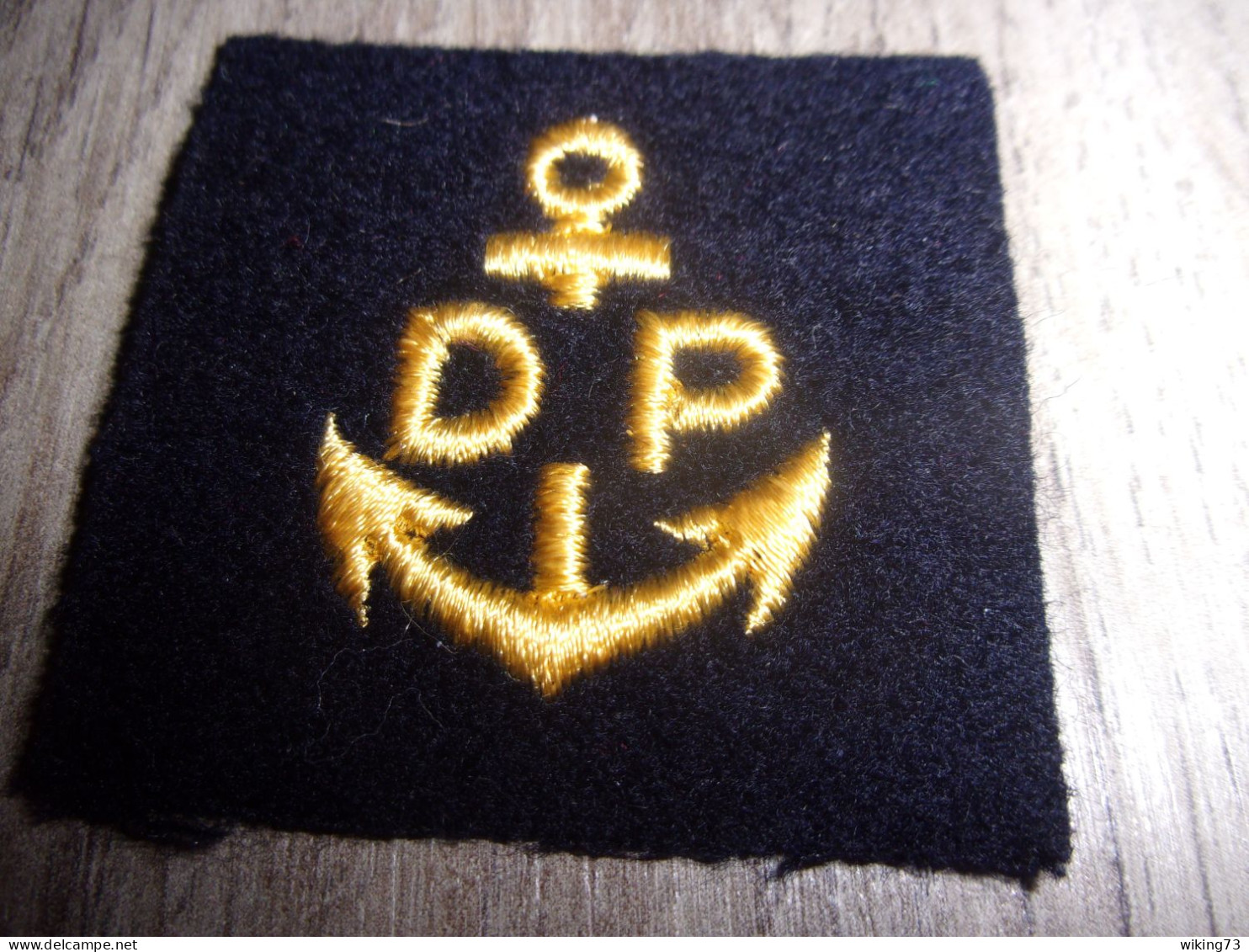 Brevet De Spécialité Tissu Des Marins Des Ports " Direction Des Ports " - Marine - Uniformen