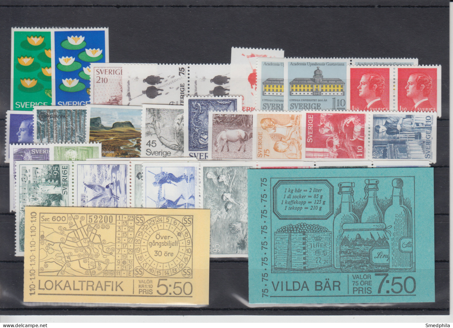 Sweden 1977 - Full Year MNH ** - Années Complètes