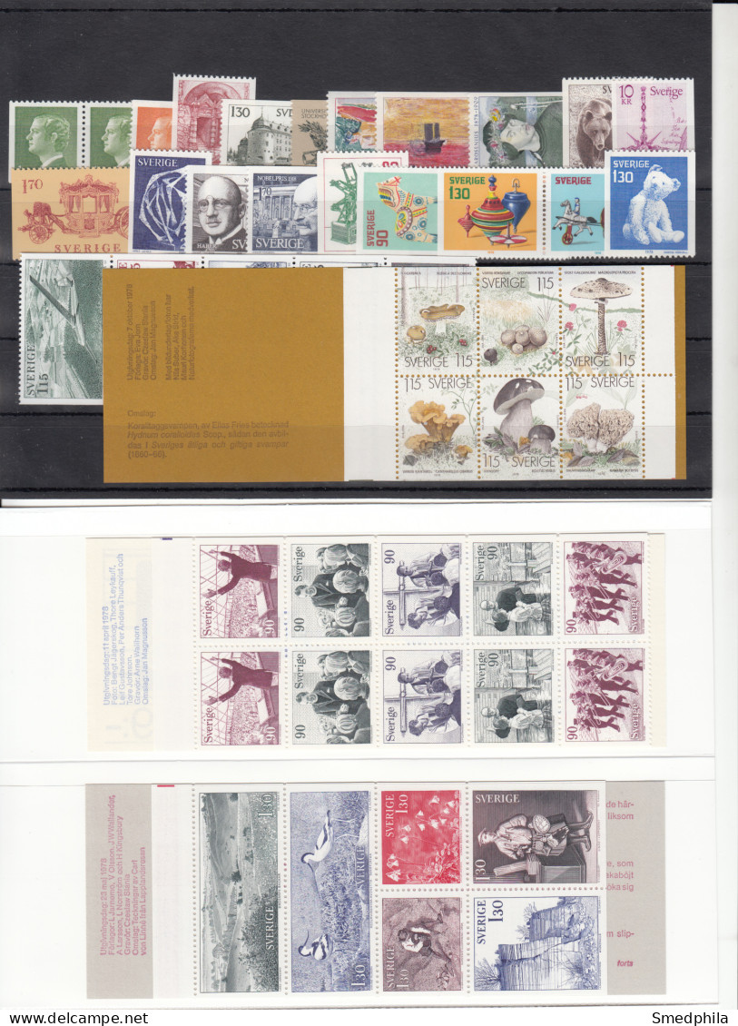 Sweden 1978 - Full Year MNH ** - Volledig Jaar