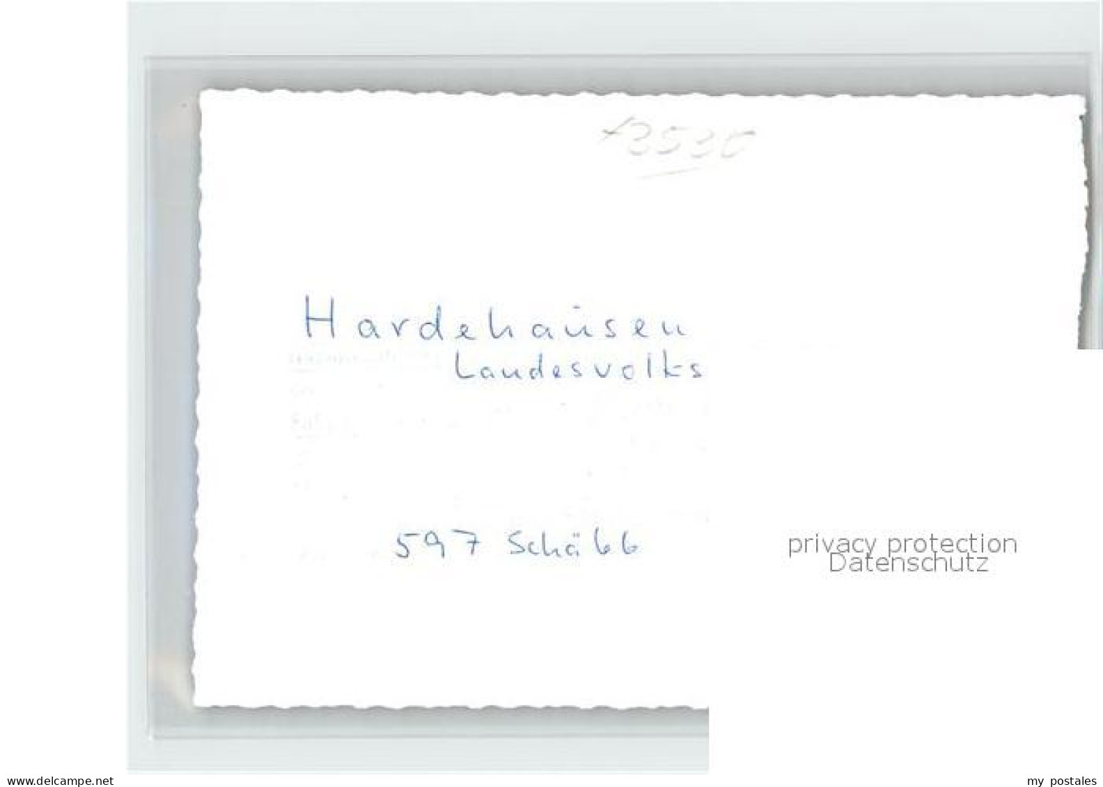 42123823 Hardehausen Landesvolksschule  Hardehausen - Warburg