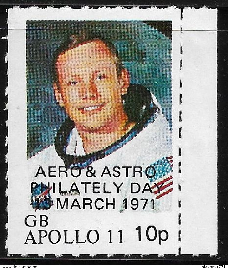 1971 Aero And Astro Philately Day Apollo 11 ** Ovp. ** MNH - Local Issues