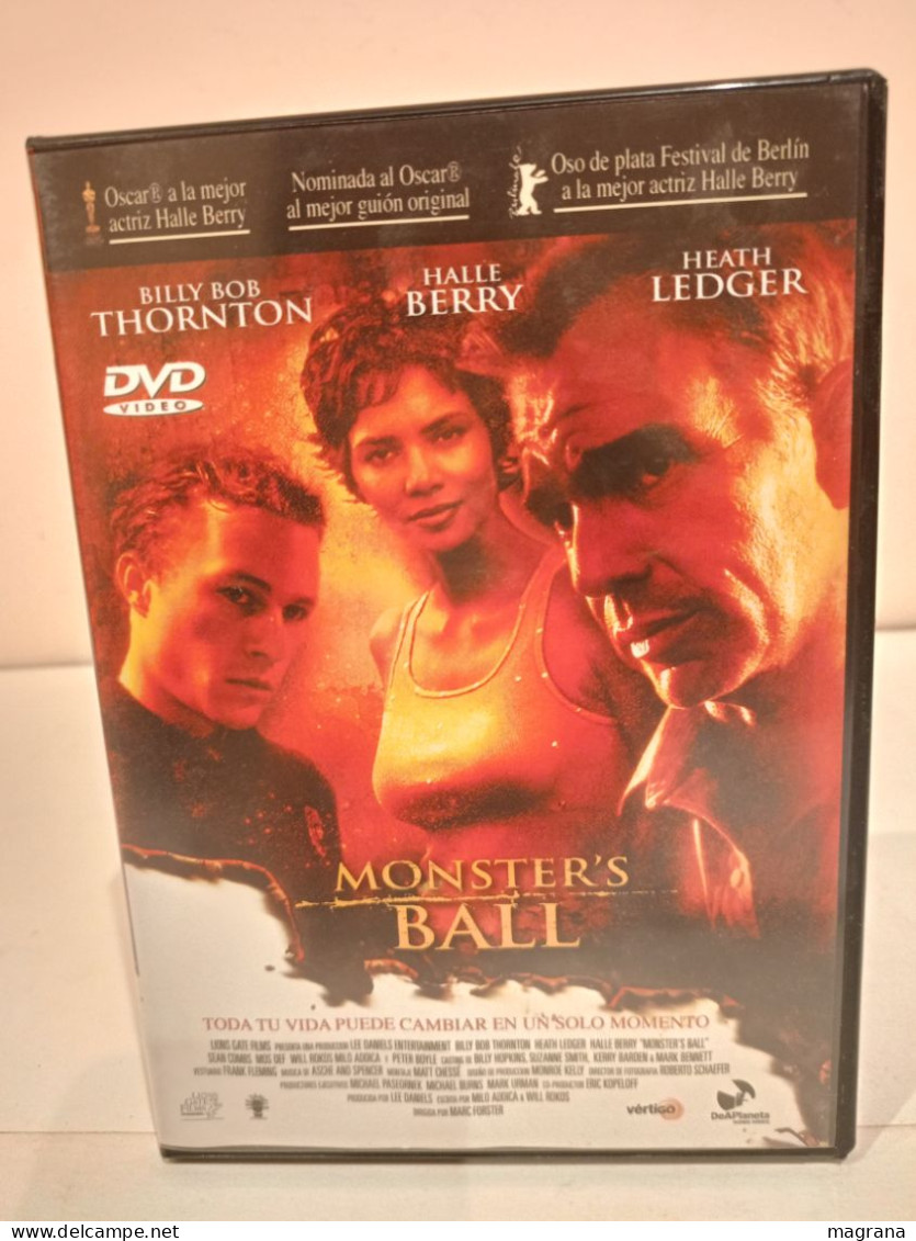 Película Dvd. Monster's Ball. Billy Bob Thornton, Halle Berry Y Heath Ledger. 2002. - Politie & Thriller