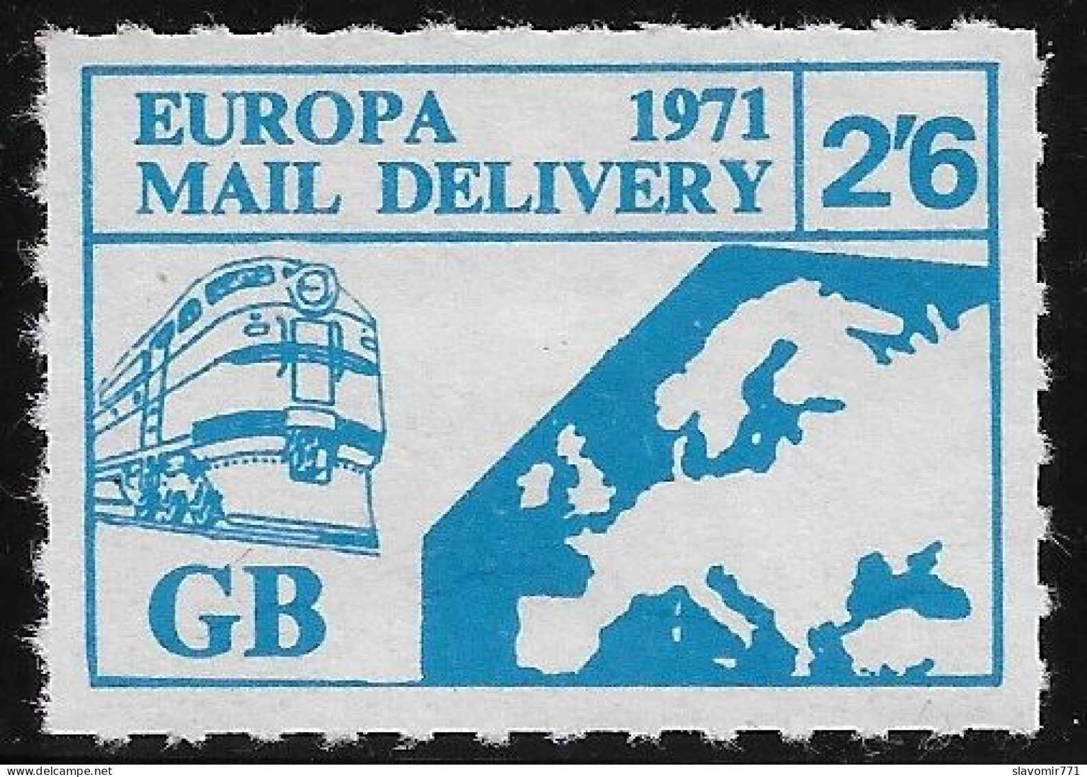 1971 Great Britain British Postal Strike 1971  ** MNH ** Europa Mail Delivery GB - Local Issues