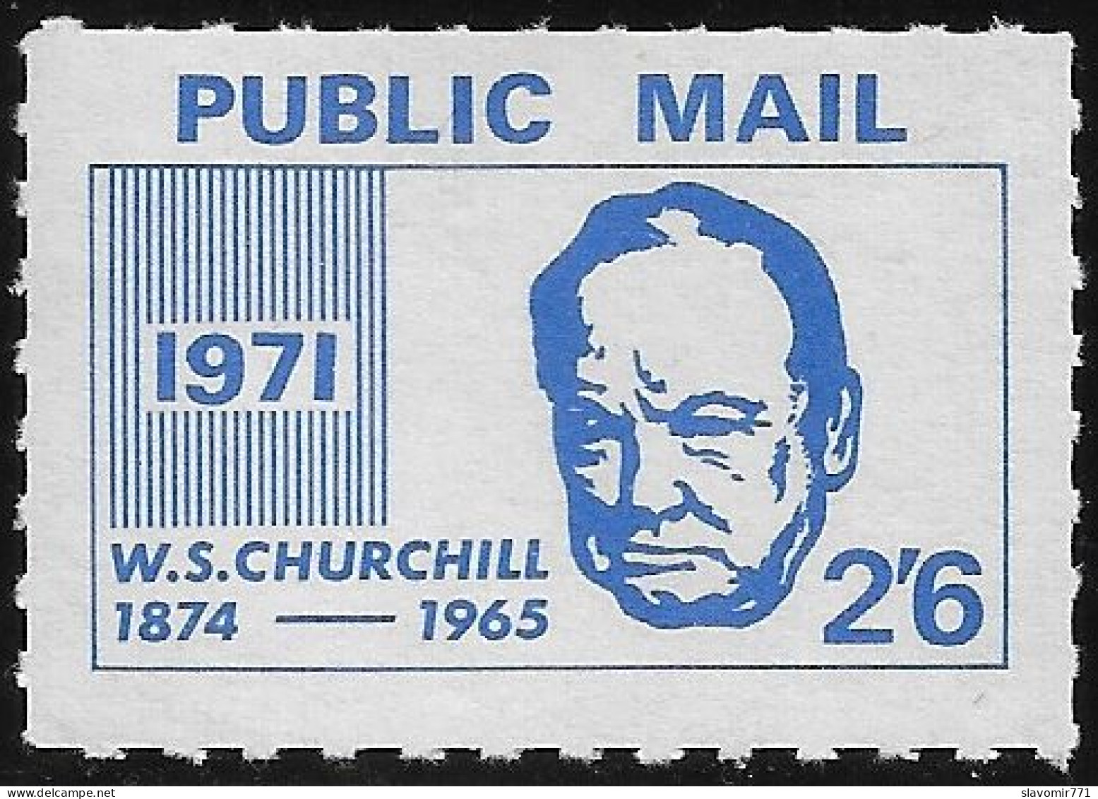 1971 Great Britain British Postal Strike 1971   ** MNH ** Public Mail Churchill 1874-1965 - Local Issues