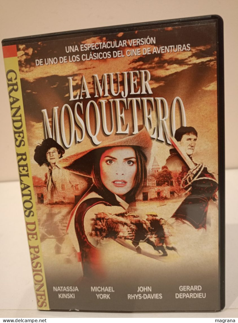 Película Dvd. La Mujer Mosquetero. Natassja Kinski, Michael York, John Rhys-Davies, Gerard Depardieu. - Action, Aventure