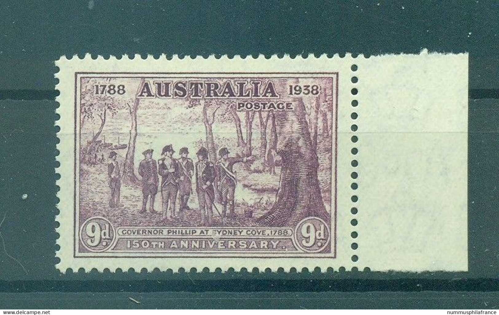 Australie 1937 - Y & T N. 125 - Fondation De Sydney (Michel N. 155) - Neufs