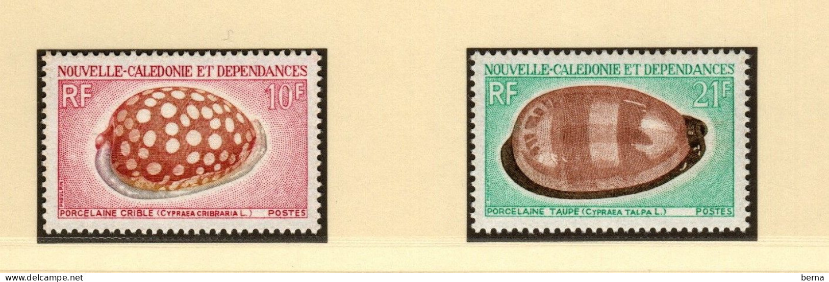 NOUVELLE CALEDONIE N°364/378--  ANNEES 1970-1971  LUXE NEUF SANS CHARNIERE - Années Complètes