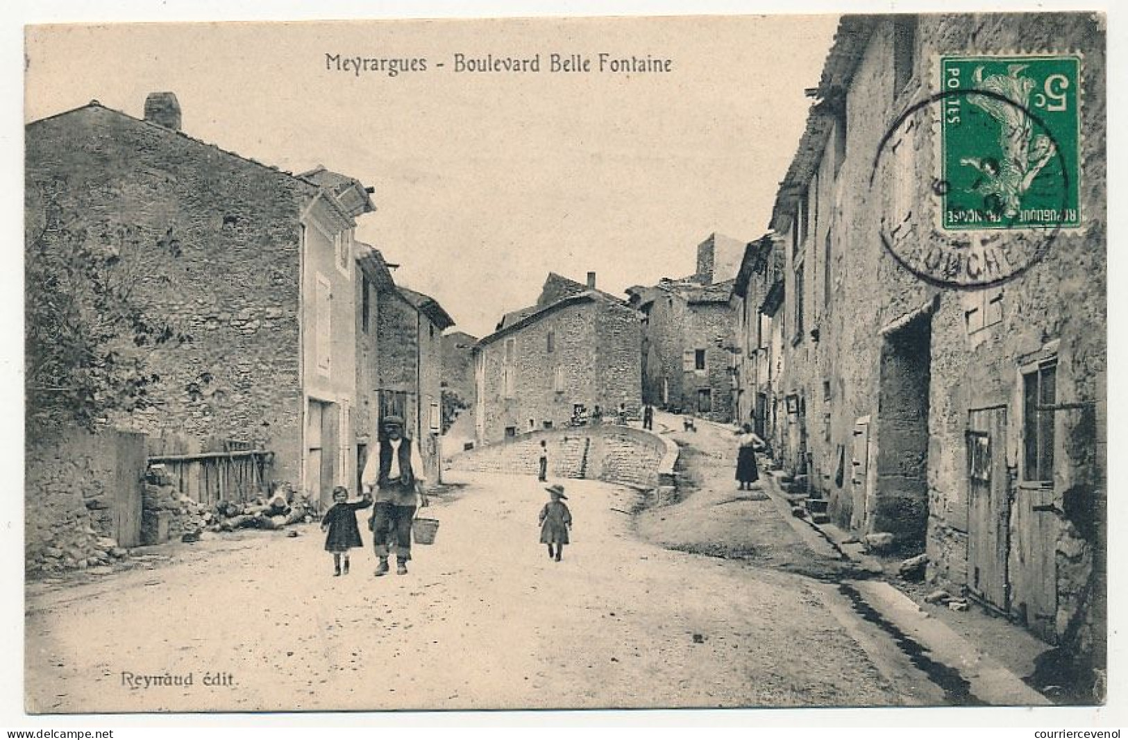 CPA - MEYRARGUES (B Du R) - Boulevard Belle Fontaine - Meyrargues