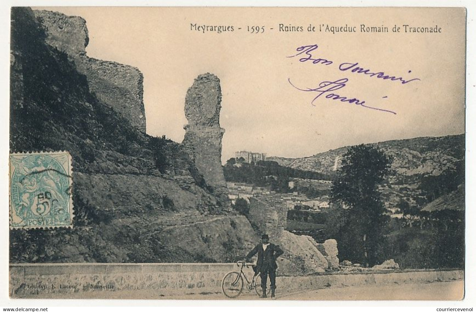 CPA - MEYRARGUES (B Du R) - Ruines De L'Aqueduc Romain De Traconade - Meyrargues