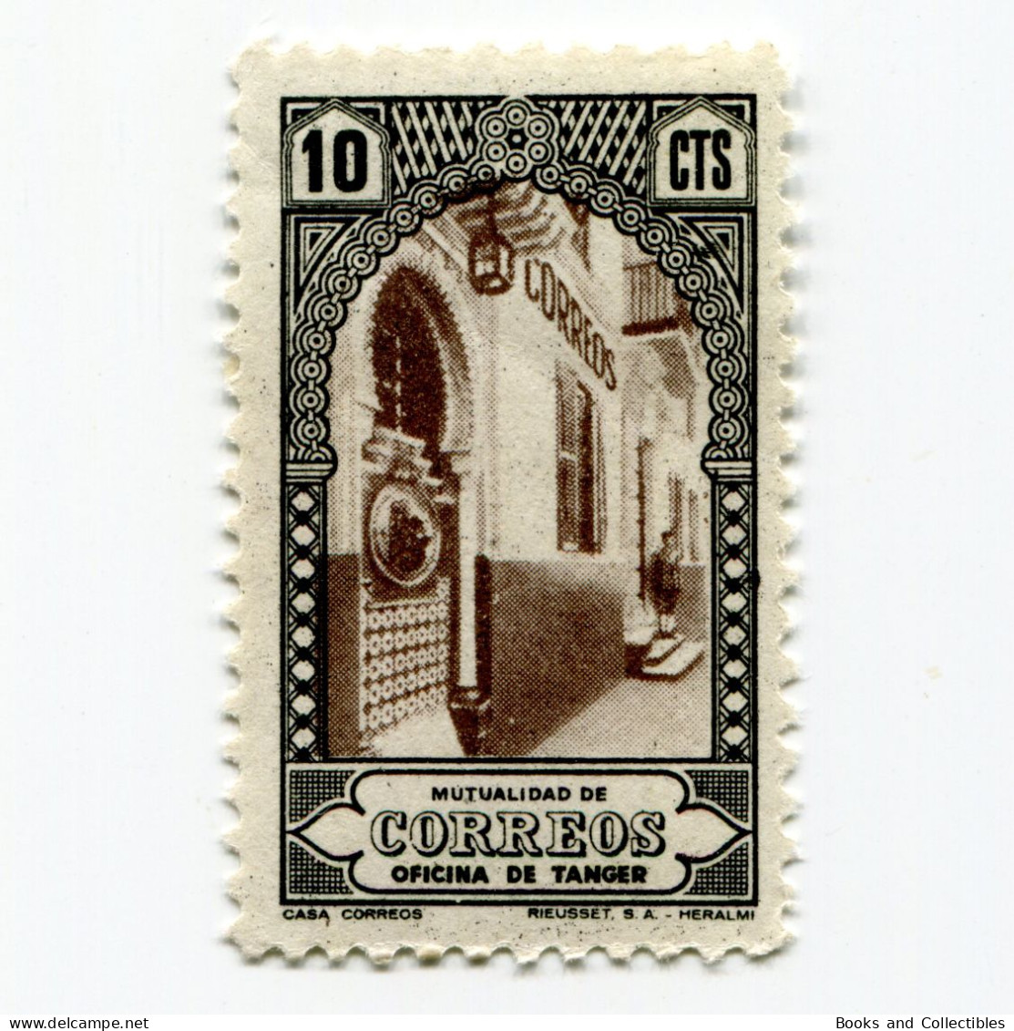 [FBL ● A-01] SPANISH TANGIER - 1946 - Beneficent Stamps - 10 Cts - Edifil ES-TNG BE29 - Bienfaisance