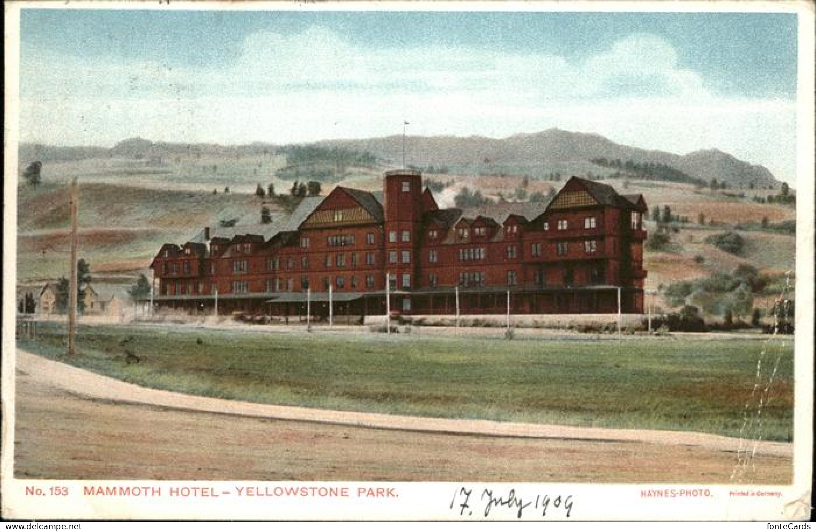 11109552 Yellowstone_National_Park Mammoth Hotel - Andere & Zonder Classificatie