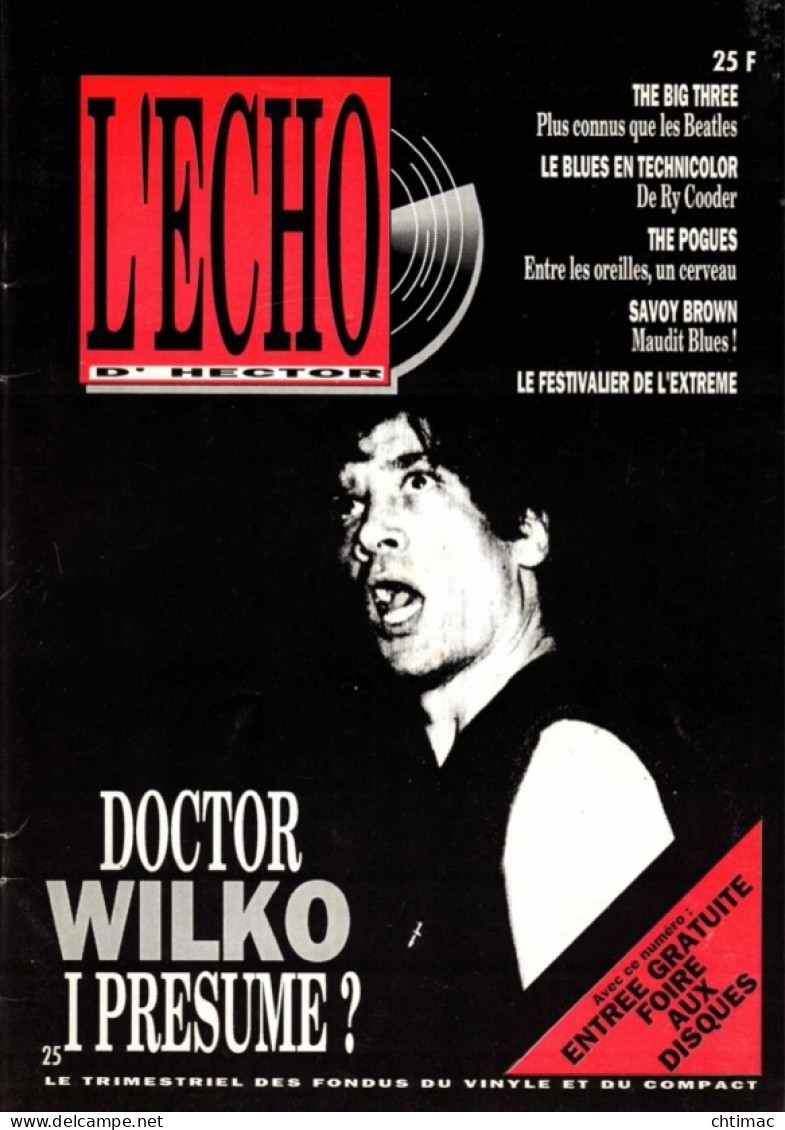 L'Echo D'Hector - Le Trimestriel Des Fondus Du Vinyle Et Du Compact - N°4 Novembre 1989 - Musique