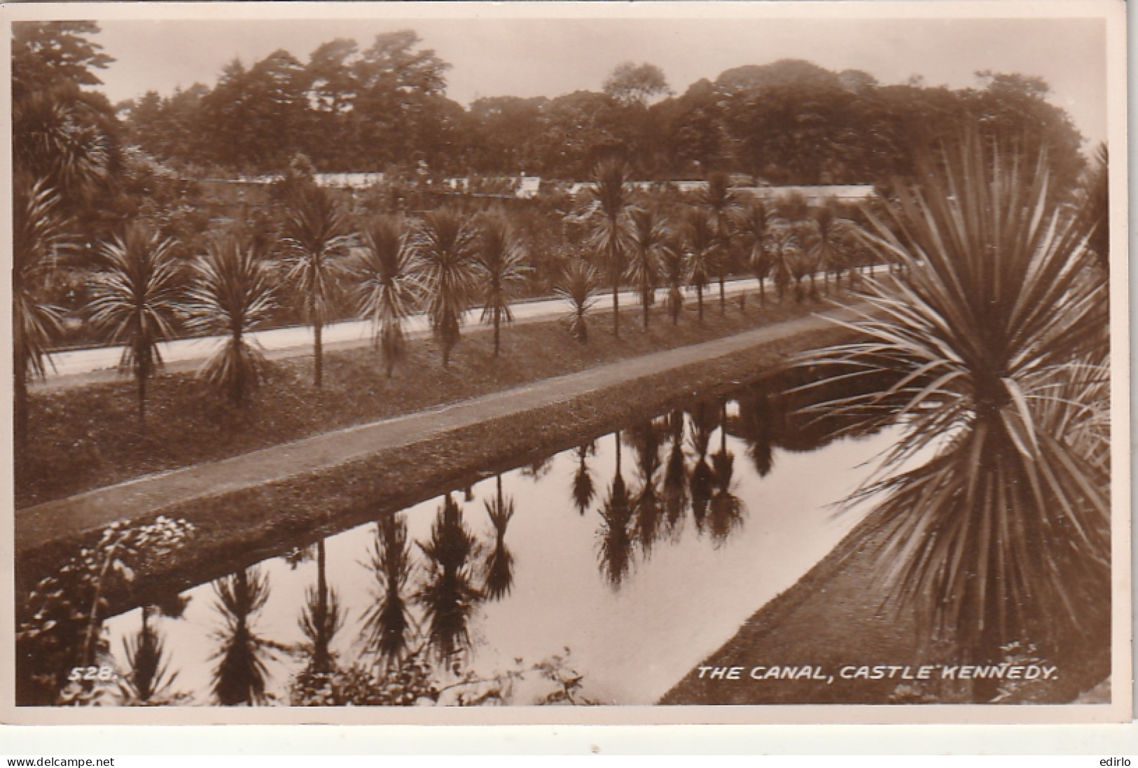 ***   ECOSSE ***  The Canal Castle Kennedy   STRANRAER - Unused TTBE  - Dumfriesshire