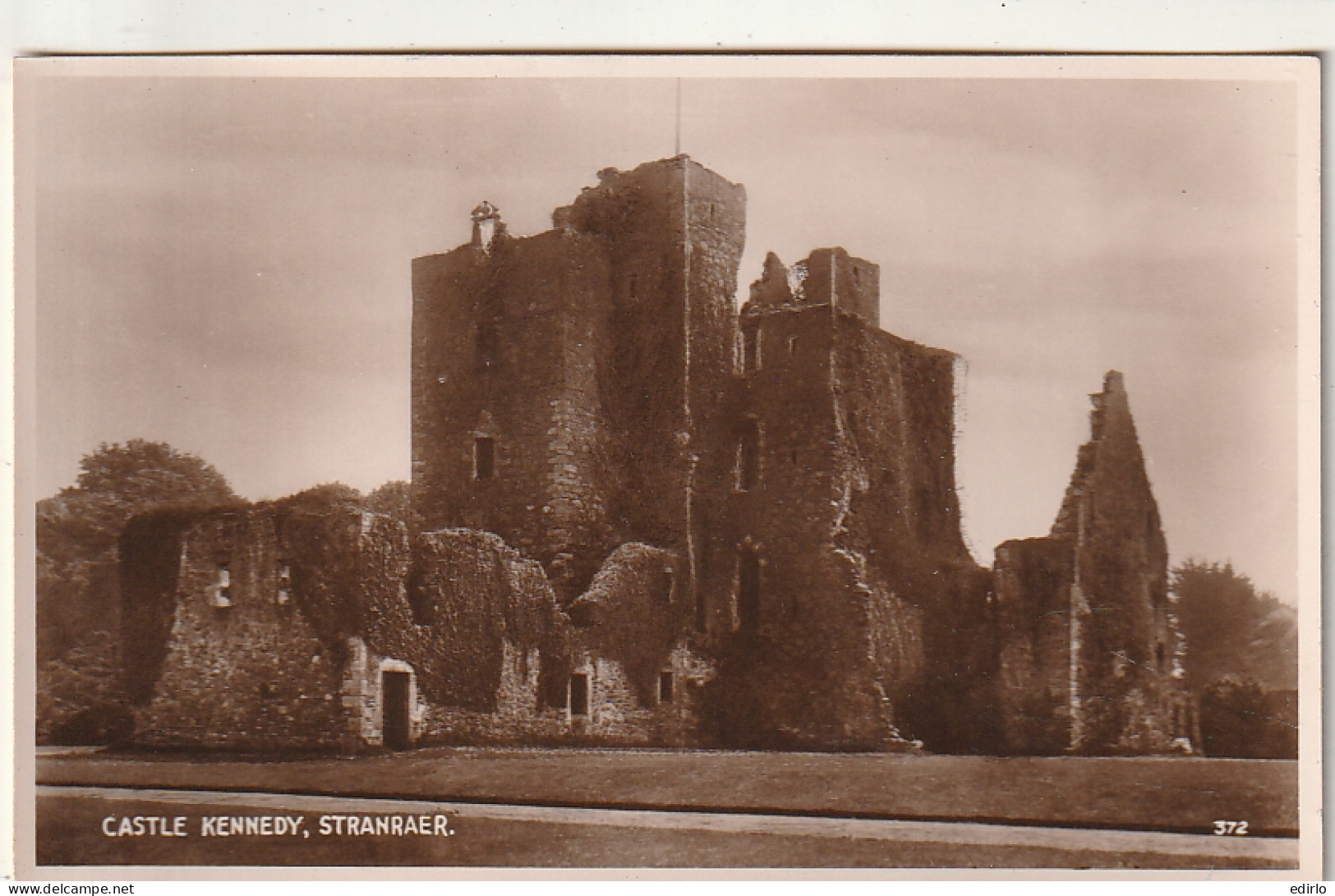 ***   ECOSSE ***  The  Castle Kennedy   STRANRAER - Unused TTBE  - Dumfriesshire