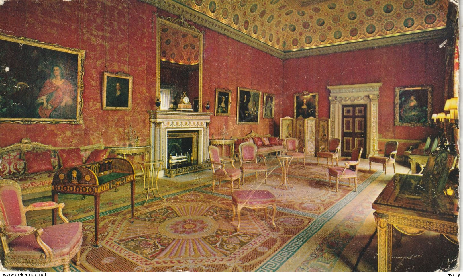 Syon House, Brentford, Middlesex Home Of His Grace The Duke Of Northumberland Showing Carpet By T. Moore - Middlesex