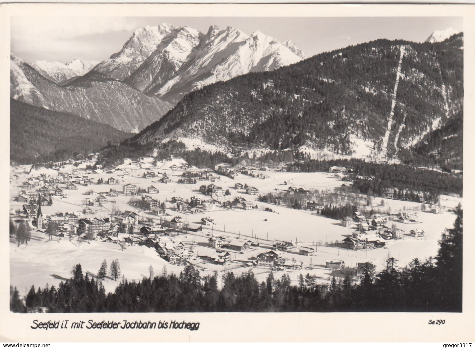 E1461) SEEFELD In Tirol Mit Seefelder Jochbahn Bis HOCHEGG - Alt !! - Seefeld