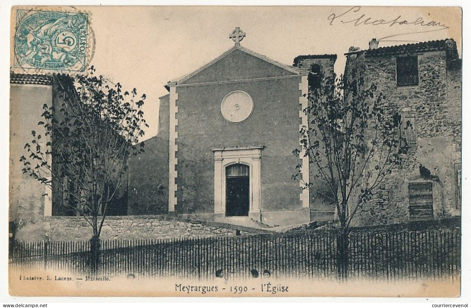 CPA - MEYRARGUES (B Du R) - L' Eglise - Meyrargues