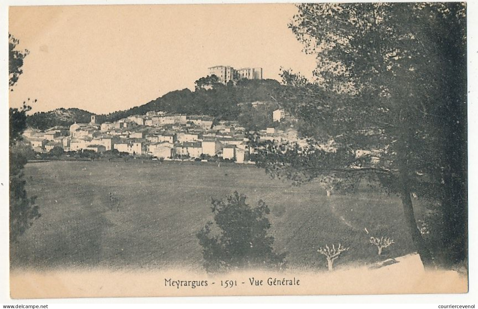 CPA - MEYRARGUES (B Du R) - Vue Générale - Meyrargues