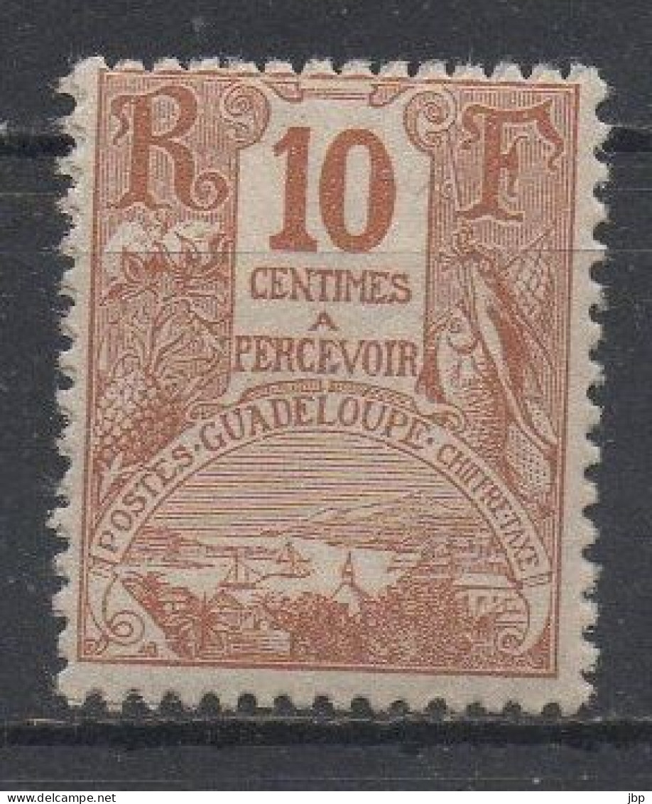 Guadeloupe (colonie Française) N°YT Taxe 16 Neuf ** Luxe. - Timbres-taxe