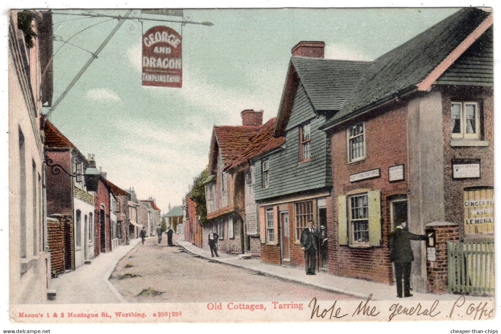 TARRING - Old Cottages - Masons - Post Office And Pub - Worthing