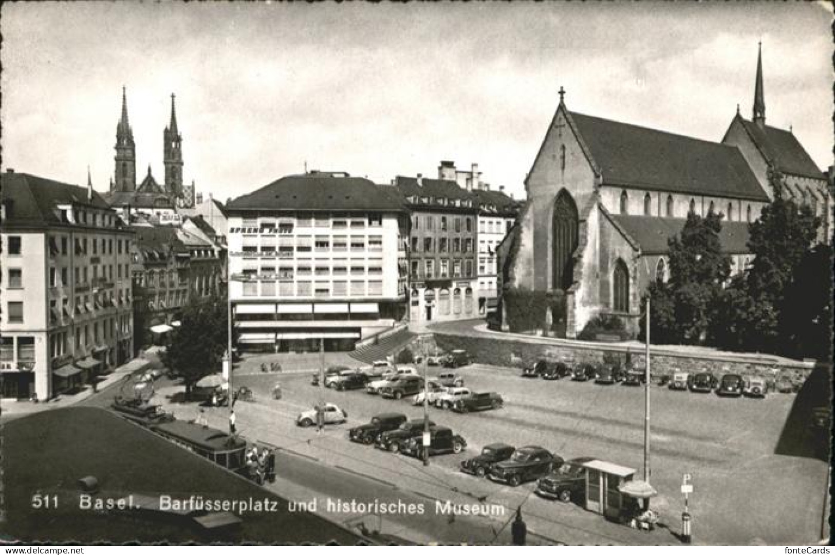 10959262 Basel BS Barfuesserplatz Museum Basel BS - Autres & Non Classés