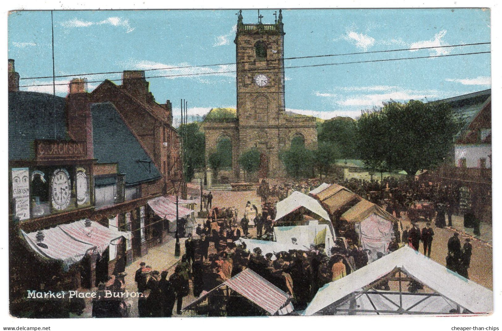 BUXTON - Market Place - Shurey - Derbyshire