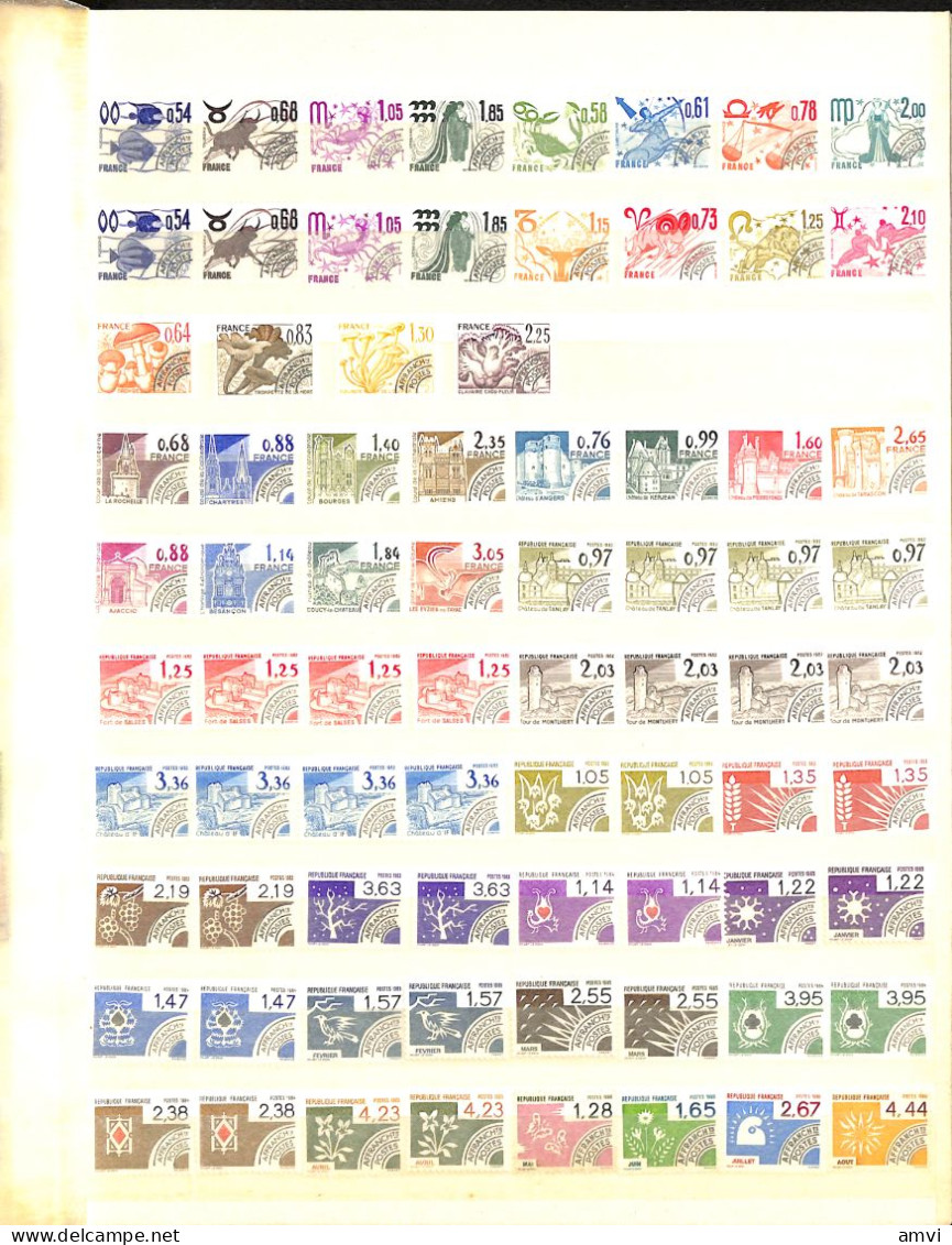 23- 1278 - A Saisir Lot De Préoblitérés France Majorité Neufs - 1953-1960