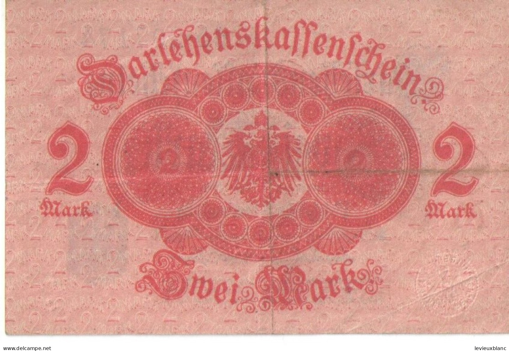 Allemagne / Billet De  Fond D'Emprunt /Darlehnskassenschein/2 Mark/ Berlin / 1914         BILL266 - Andere & Zonder Classificatie