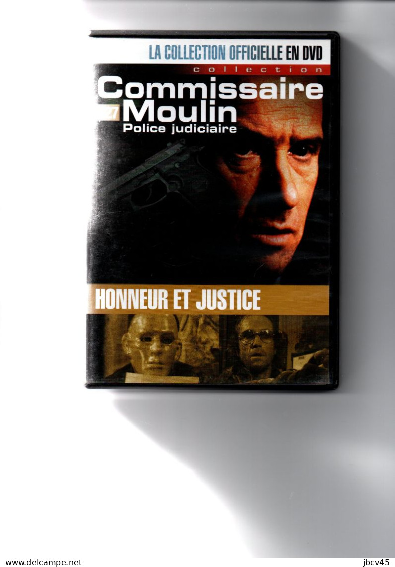 4 DVD  Commissaire Moulin  N°24/25/26/27 - Policiers