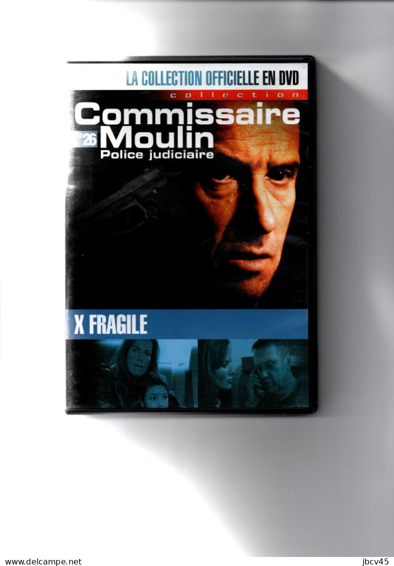 4 DVD  Commissaire Moulin  N°24/25/26/27 - Policiers