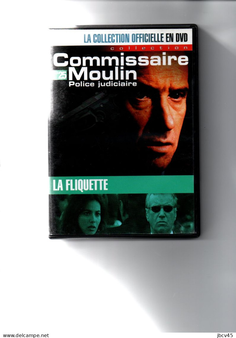 4 DVD  Commissaire Moulin  N°24/25/26/27 - Crime