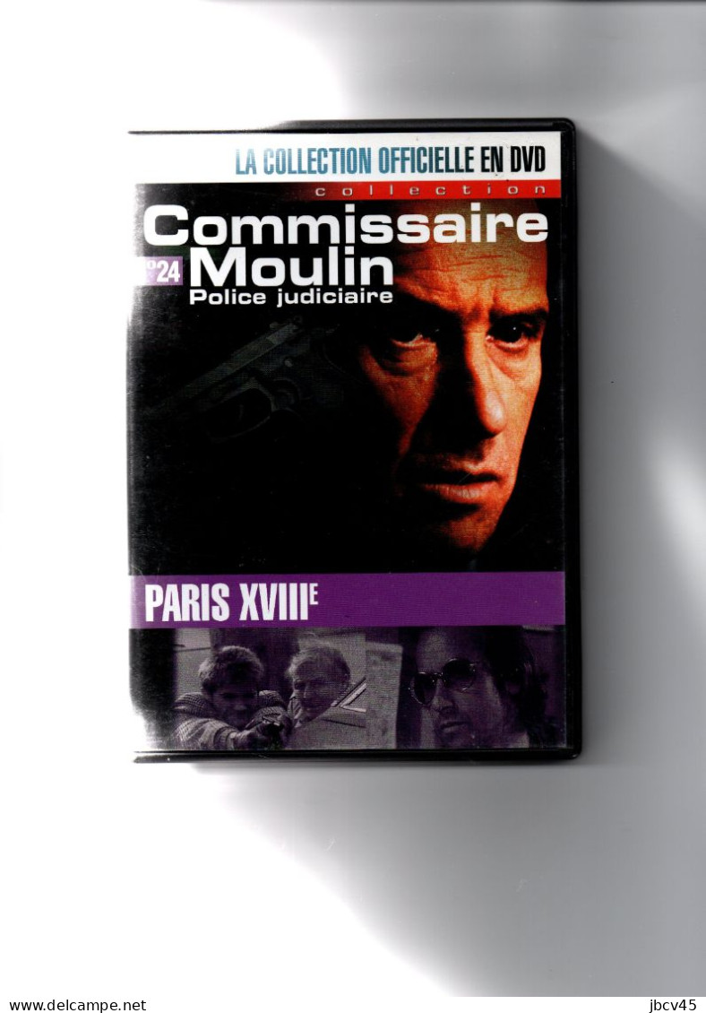4 DVD  Commissaire Moulin  N°24/25/26/27 - Policiers