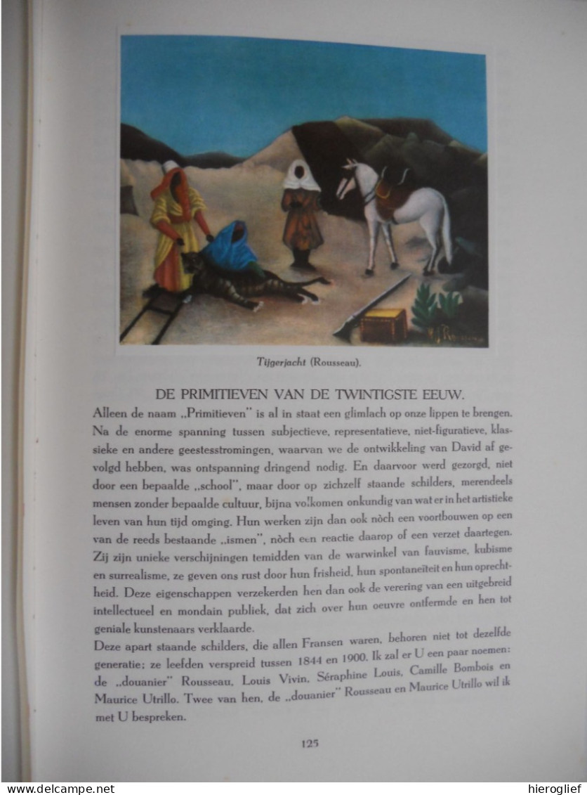 De Schilderkunst van David tot Picasso door Madeleine Pierre foto's Album Artis 1962 compleet met alle chromo's meesters